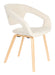 Zuiver Eetkamerstoel Flexback Bouclé - Beige