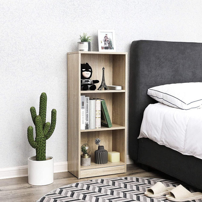 Hoppa! Boekenplank | Met 3 Vakken | Verstelbare Planken | Archiefplank - ThatLyfeStyle