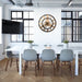 HSXL - 60cm Grote Stille Wandklok Landelijk en Industrieel - ThatLyfeStyle