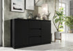Pro-meubels - Dressoir Detroit - Zwart mat - Kast - 120 cm - ThatLyfeStyle