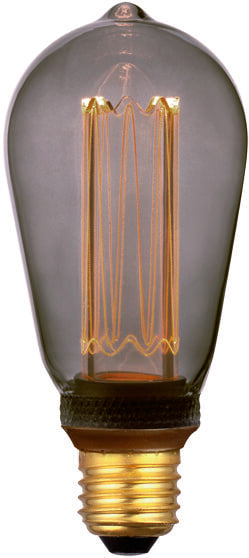BASE Kooldraadlamp Tarika 15cm, E27 8W - Smoke, dimbaar - ThatLyfeStyle
