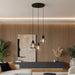 BASE Hanglamp Esperanza 3-lamps, Glas - Smoke