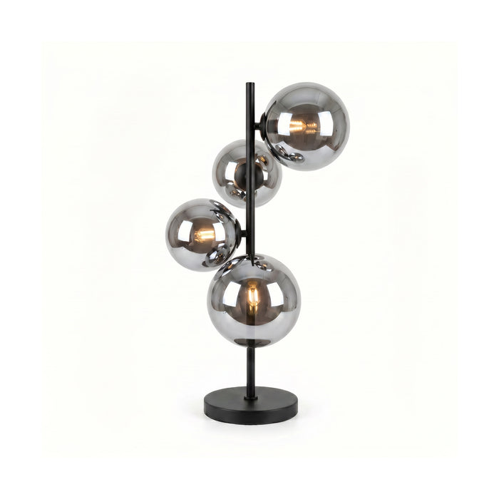 BASE Tafellamp Kali 4-lamps, Glas - Smoke