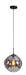 BASE Hanglamp Kasim 1-lamps, Glas - Smoke