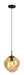 BASE Hanglamp Kasim 1-lamps, Glas - Amber