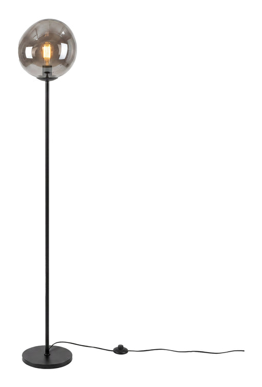 BASE Vloerlamp Kasim 1-lamps, Glas - Smoke