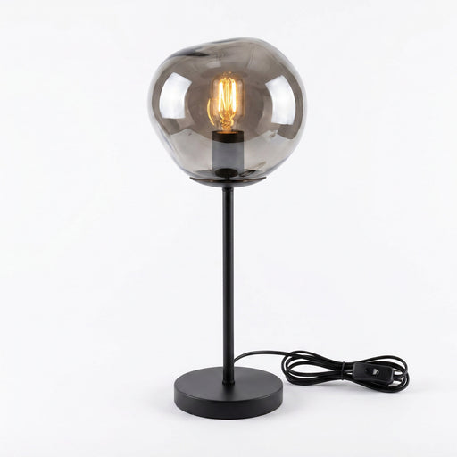 BASE Tafellamp Kasim 1-lamps, Glas - Smoke