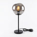 BASE Tafellamp Kasim 1-lamps, Glas - Smoke