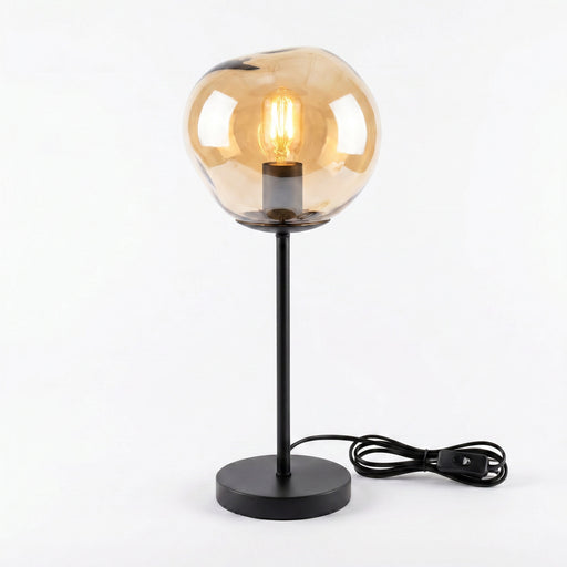 BASE Tafellamp Kasim 1-lamps, Glas - Amber
