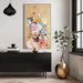 Reinders - Vibrant Floral Lady - Baklijst Schilderij 118x70cm - ThatLyfeStyle
