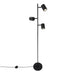 Moderne vloerlamp zwart 3-lichts - Jeana - ThatLyfeStyle