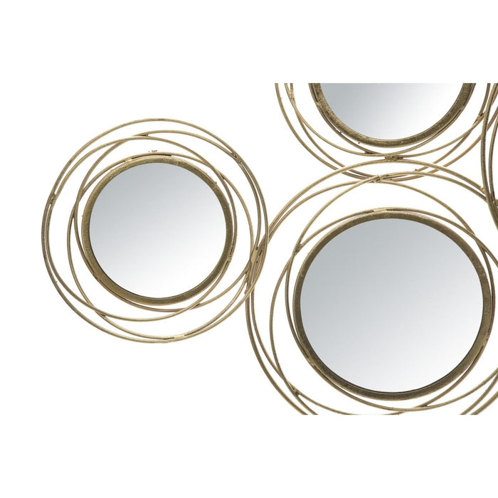 Mauro Ferretti Gold Round Decoratief paneel in goud metaal