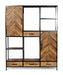 Livingfurn Opbergkast Brooklyn Mangohout, 200 x 160cm - Bruin