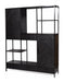Livingfurn Opbergkast York Mangohout, 200 x 160cm - Zwart