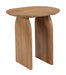 Artistiq Ovale Bijzettafel Sequia Acaciahout, 60 x 45cm - Bruin - Rond