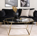 Nohr Salontafel Torrian Glas, 100 x 100cm