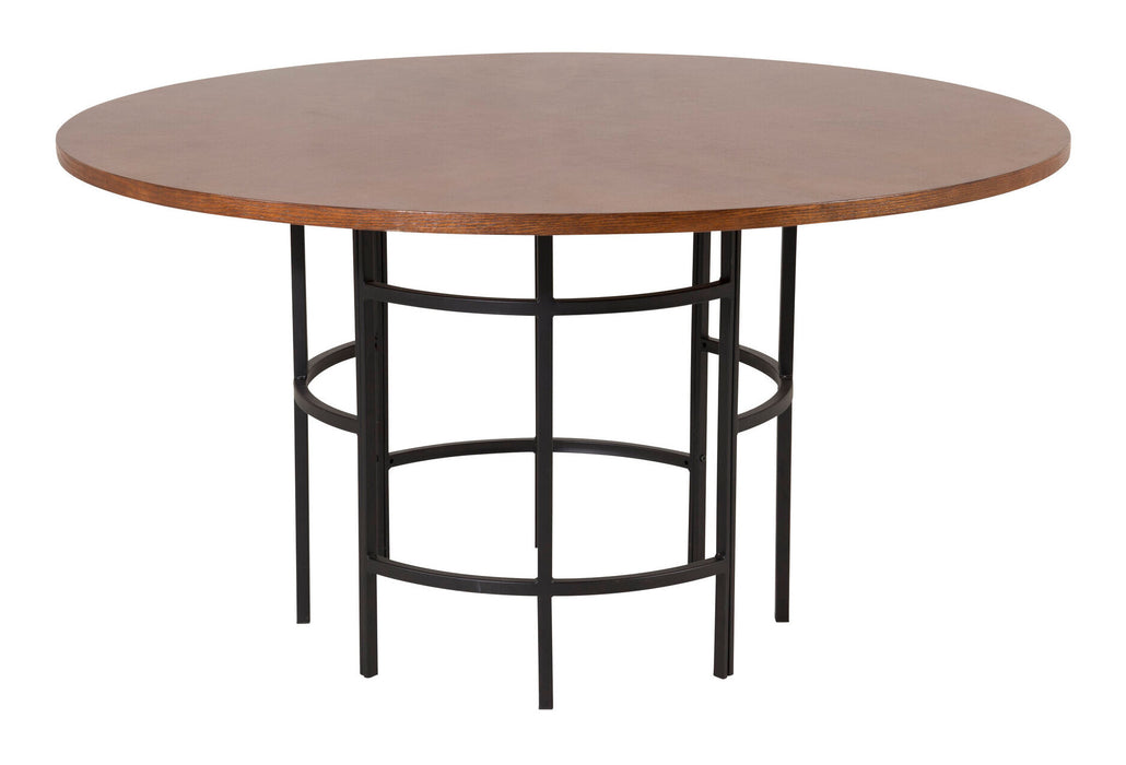Nohr Ronde Eettafel Vu MDF, Ø140cm - Bruin