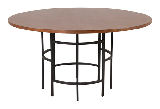 Nohr Ronde Eettafel Vu MDF, Ø140cm - Bruin