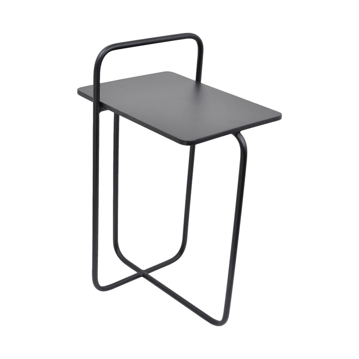 Urban Interiors Bijzettafel Easy Met Tijdschriftenrek, 28 x 37cm - Mat Zwart