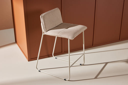 Nohr Barkruk Sheridan Bouclé - Beige (zithoogte 65cm)