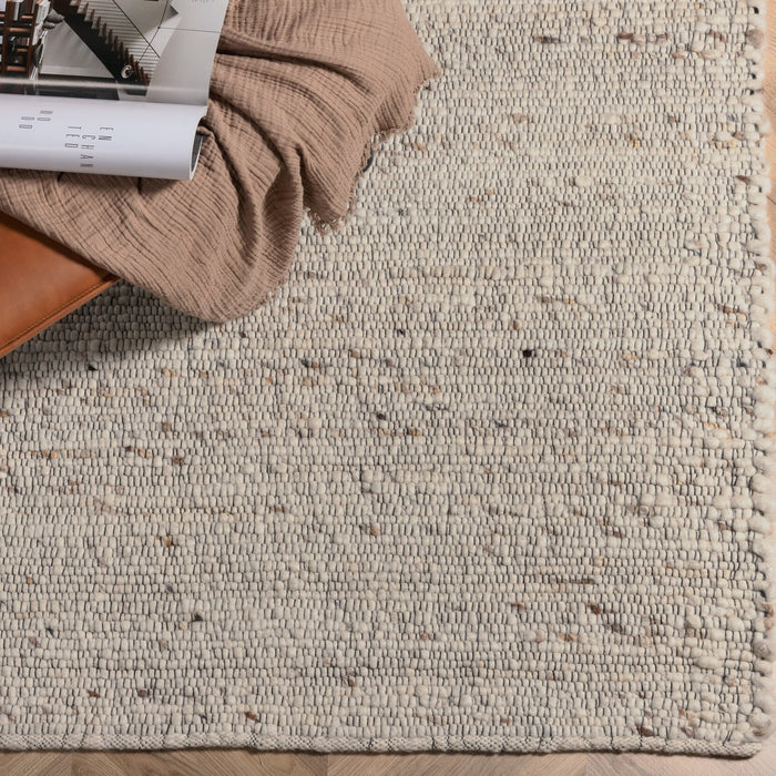 Nohr Vloerkleed Quintell Wol, 200 x 300cm - Beige - ThatLyfeStyle