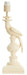 Light & Living Tafellamp Nyasa 47cm - Crème (excl. kap)