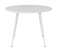 Nohr Ronde Eettafel Quennel Ø100cm - Wit