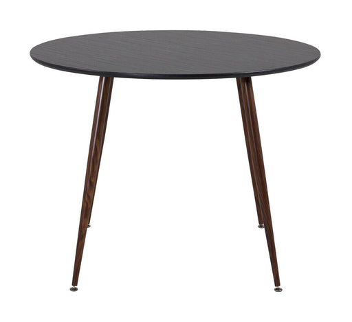 Nohr Ronde Eettafel Quennel Ø100cm - Zwart/Walnoot