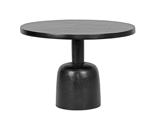 LABEL51 Bijzettafel Wink 50cm - Zwart - Rond - ThatLyfeStyle