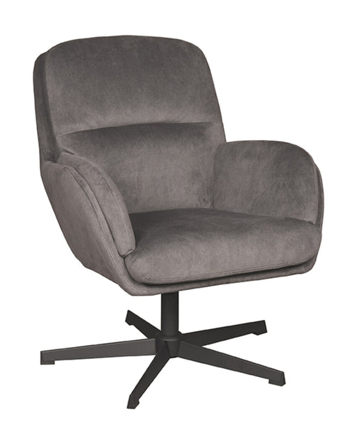 LABEL51 Draaifauteuil Moss - Antraciet