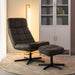 LABEL51 Draaifauteuil Alvar Met hocker - Antraciet
