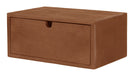 LABEL51 Zwevend Nachtkastje Hover Naturel Mangohout, Met 1 lade - Nature Smooth - ThatLyfeStyle