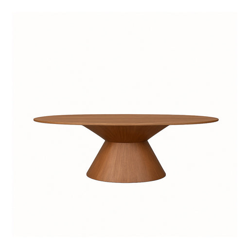 LABEL51 Ovale Eettafel Jagger Naturel Mangohout, 220 x 110cm - Ovaal - ThatLyfeStyle