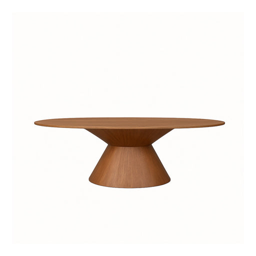 LABEL51 Ovale Eettafel Jagger Naturel Mangohout, 200 x 110cm - Ovaal - ThatLyfeStyle