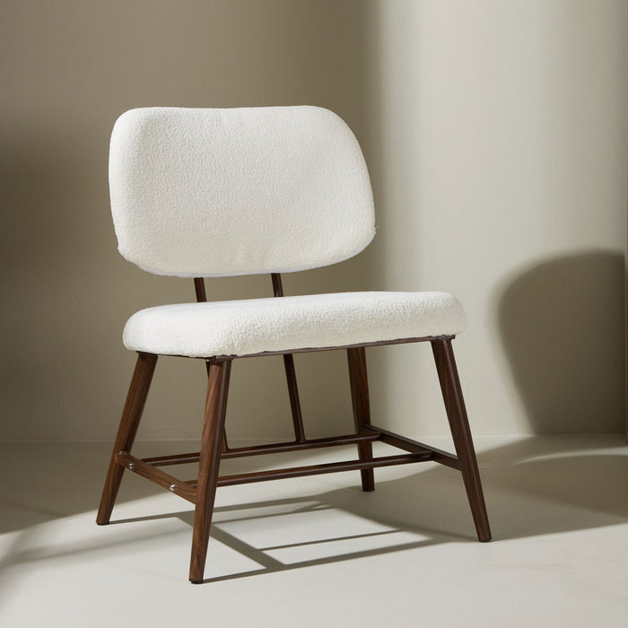 Nohr Fauteuil Valeri Bouclé - Wit - ThatLyfeStyle