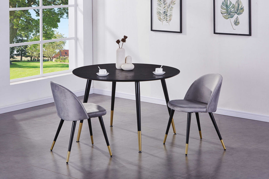 Nohr Ronde Eettafel Shaindy Ø115cm - Zwart