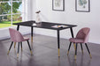 Nohr Eettafel Shaindy 180 x 90cm - Zwart