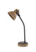 Light & Living Bureaulamp Imbert, donker bruin-mat zwart