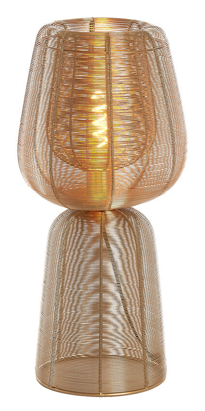 Light & Living Tafellamp Aboso 54cm - Goud