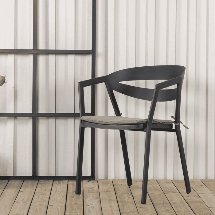 Nohr Tuinstoel Jalisa - Zwart - ThatLyfeStyle