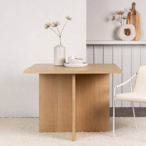 Nohr Vierkante Eettafel Micheala Eikenlook, 100 x 100cm - Naturel
