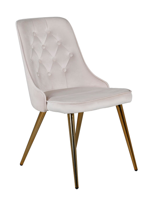 Nohr Eetkamerstoel Damar Velvet - Beige