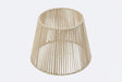 Buiten lampenkap met beige touw IP54 40/28/30 - Jayla