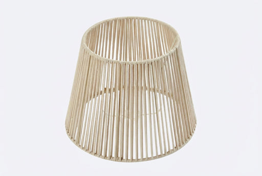 Buiten lampenkap met beige touw IP54 40/28/30 - Jayla