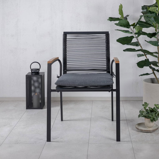 Nohr Tuinstoel Marye - Zwart - ThatLyfeStyle
