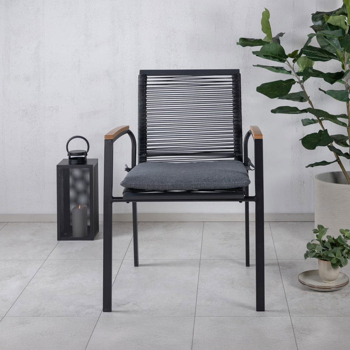 Nohr Tuinstoel Marye - Zwart - ThatLyfeStyle