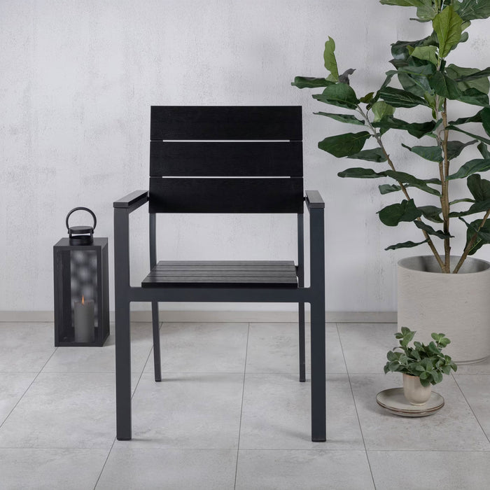 Nohr Tuinstoel Ethen - Zwart - ThatLyfeStyle