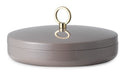 Normann Copenhagen Opbergdoos Ring Box Metaal, Ø15cm - Taupe