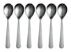 Normann Copenhagen Lepels Cutlery 6 stuks - Zilver