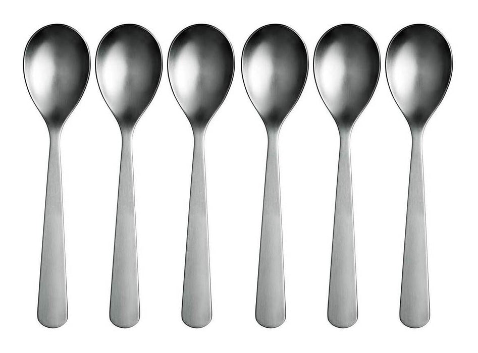 Normann Copenhagen Lepels Cutlery 6 stuks - Zilver